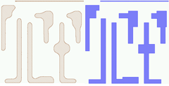 Contour to Layout Conversion